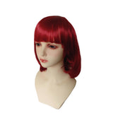 Velma TV Character Cosplay Wig Heat Resistant Synthetic Hair Carnival Halloween Party Props