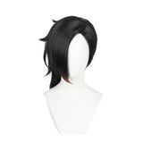 Arcane League of Legends Season 2 Vi Cosplay Wig Unisex Black Wig Heat Resistant Synthetic Hair Carnival Halloween Party Props