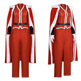 Violent Night Mrs. Claus Women Red Outfit Cosplay Costume Halloween Carnival Party Suit