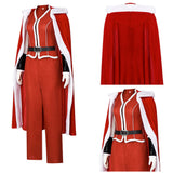 Violent Night Mrs. Claus Women Red Outfit Cosplay Costume Halloween Carnival Party Suit