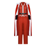 Violent Night Mrs. Claus Women Red Outfit Cosplay Costume Halloween Carnival Party Suit