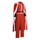 Violent Night Mrs. Claus Women Red Outfit Cosplay Costume Halloween Carnival Party Suit
