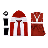Violent Night Mrs. Claus Women Red Outfit Cosplay Costume Halloween Carnival Party Suit