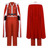 Violent Night Mrs. Claus Women Red Outfit Cosplay Costume Halloween Carnival Party Suit