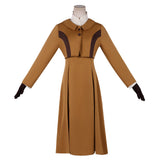 Violet Evergarden Brown Dress Cosplay Costume Halloween Carnival Party Suit 
