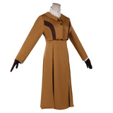 Violet Evergarden Brown Dress Cosplay Costume Halloween Carnival Party Suit 
