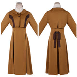 Violet Evergarden Brown Dress Cosplay Costume Halloween Carnival Party Suit 