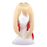 Violet Evergarden Gold Cosplay Wig Heat Resistant Synthetic Hair Carnival Halloween Party Props ﻿