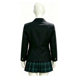 Voicemails for Isabelle Isabelle Women Black School Uniform Cosplay Costume Halloween Carnival Party Suit