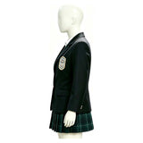 Voicemails for Isabelle Isabelle Women Black School Uniform Cosplay Costume Halloween Carnival Party Suit