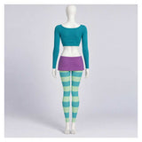 W.I.T.C.H Irma Lair Women Green Outfit Cosplay Costume Halloween Carnival Party Suit
