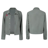 Ward Green Coat Cosplay Costume Halloween Carnival Party Suit