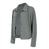 Ward Green Coat Cosplay Costume Halloween Carnival Party Suit