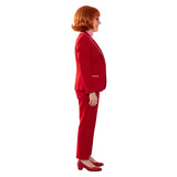 Weapons Gladys Women Red Suit Cosplay Costume Halloween Carnival Party Suit