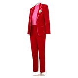 Weapons Gladys Women Red Suit Cosplay Costume Halloween Carnival Party Suit