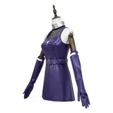 Welcome to Demon School Iruma-kun Iruma Women Purple Dress Cosplay Costume Halloween Carnival Party Suit