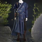 Where Winds Meet Jiang Yan Cosplay Suit Set For Men Halloween Carnival Party