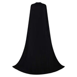 Wicked Elphaba Black Cloak Cape Cosplay Costume Outfits Halloween Carnival Suit