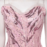 Wicked Glinda Pink Dress Cosplay Costume Outfits Halloween Carnival Suit