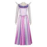 Glinda Cosplay Costume Female Purple Dress Halloween Carnival Suit