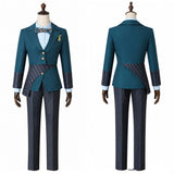 Wiked Boq Green Suit Cosplay Costume Halloween Carnival Party Suit