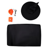 wiked Elphaba Cosplay Costume Halloween Carnival Suit