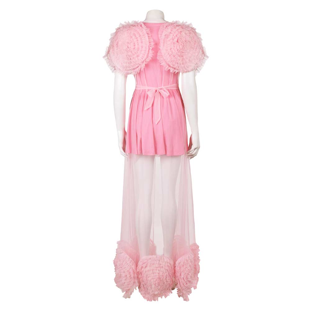 Gulinda Robe Glinda Cosplay Female Pink Dress Costume Glinda Nightgown Glinda Robe ...