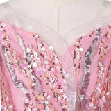 wiked glinda Cosplay Costume Halloween Carnival Suit