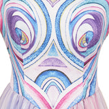 Wiked Glinda Cosplay Dress Halloween Carnival Party Suit