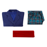 Wildwood Prue McKeel Women Blue Outfit Cosplay Costume Halloween Carnival Party Suit