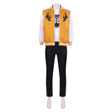WIND BREAKER Costume Choji Tomiyama Cosplay Yellow Outfit For Adult Man Halloween Carnival Suit