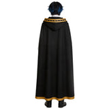 Wistoria Wand and Sword Will Serfort Black Magic Rope Cosplay Costume Halloween Carnival Party Suit