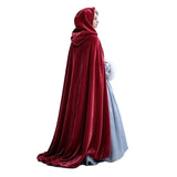 Wuthering Heights Catherine Earnshaw Women Red Cape Outfit Cosplay Costume Halloween Carnival Party Suit