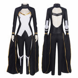 X-Man Storm Black Combat Suit Movie Character Cosplay Costume Outfits Halloween Carnival Suit