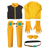 X-Men '97 Jubilee Women Yellow Outfit Cosplay Costume Halloween Carnival Party Suit