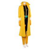 X-Men '97 Jubilee Women Yellow Outfit Cosplay Costume Halloween Carnival Party Suit