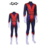 X-Men '97 Kurt Wagner Red Bodysuit Cosplay Costume Halloween Carnival Party Suit