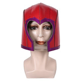 X-Men '97 Magneto Cosplay Red Latex Masks Helmet Masquerade Halloween Party Costume Props