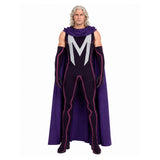 X-Men '97 Magneto Purple Jumpsuit Cosplay Costume Halloween Carnival Party Suit