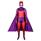 X-Men '97 Magneto Red Suit Cosplay Costume Outfits Halloween Carnival Suit