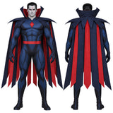X-Men '97 Mr. Sinister Blue Jumpsuit Cosplay Costume Halloween Carnival Party Suit Mr. Sinister   