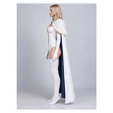X-Men '97 White Queen Emma Frost Women White Outfit Cosplay Costume Halloween Carnival Party Suit