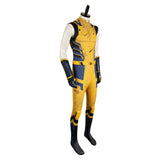 X-Men '97 Wolverine Yellow Jumpsuit Sleeveless Version Cosplay Costume Outfits Halloween Carnival Suit