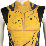X-Men '97 Wolverine Yellow Jumpsuit Sleeveless Version Cosplay Costume Outfits Halloween Carnival Suit