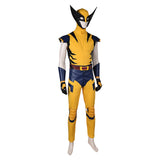 X-Men '97 Wolverine Yellow Suit Full Set Cosplay Costume Outfits Halloween Carnival Suit