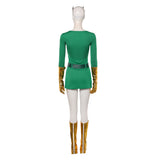 X-Men ‘97 Jean Women Green Outfit Cosplay Costume Halloween Carnival Party Suit