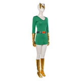 X-Men ‘97 Jean Women Green Outfit Cosplay Costume Halloween Carnival Party Suit