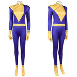 X-Men ‘97 Polaris Women Blue Jumpsuit Cosplay Costume Halloween Carnival Party Suit