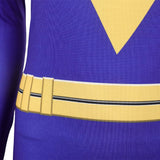 X-Men ‘97 Polaris Women Blue Jumpsuit Cosplay Costume Halloween Carnival Party Suit