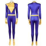 X-Men ‘97 Polaris Women Blue Jumpsuit Cosplay Costume Halloween Carnival Party Suit